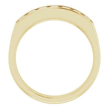 1 1/8 CTW Natural Diamond Band, 5.1 mm