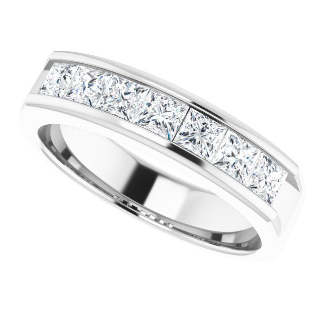 1 3/8 CTW Natural Diamond Band, 5.35 mm