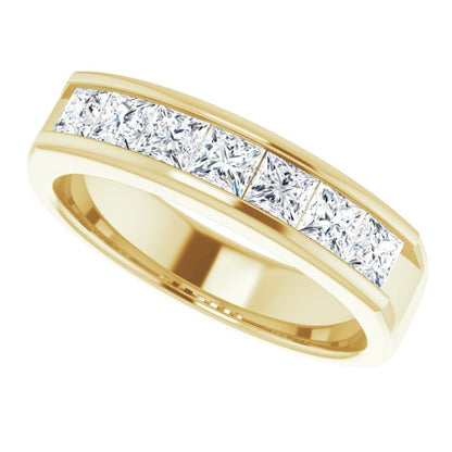 1 3/8 CTW Natural Diamond Band, 5.35 mm
