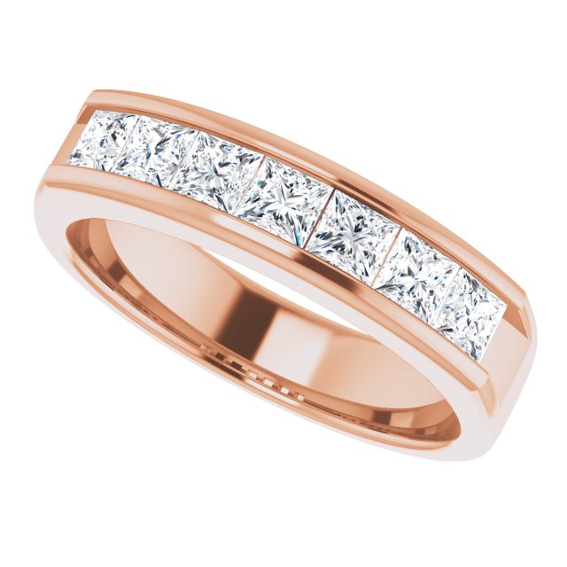 1 3/8 CTW Natural Diamond Band, 5.35 mm
