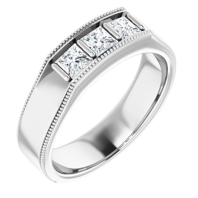 3/4 CTW Natural Diamond Band, 6 mm