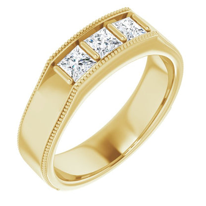 3/4 CTW Natural Diamond Band, 6 mm