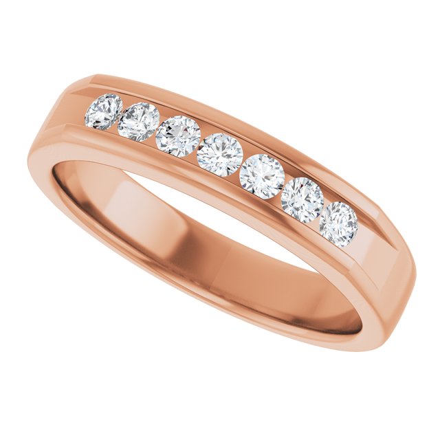 3/8 CTW Natural Diamond Band, 4.6 mm