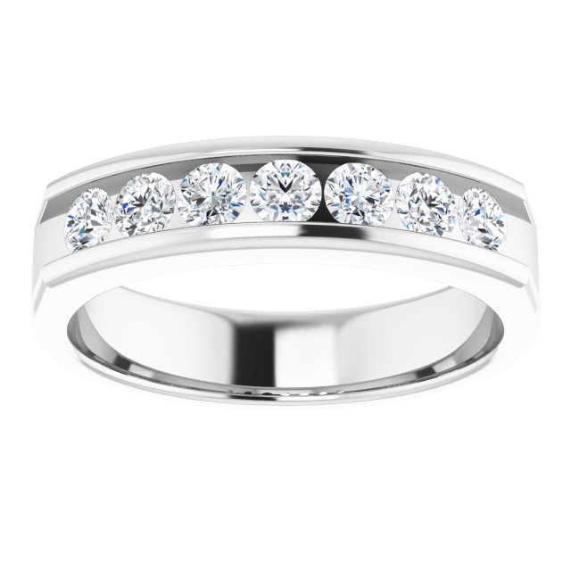 7/8 CTW Natural Diamond Band, 5.3 mm