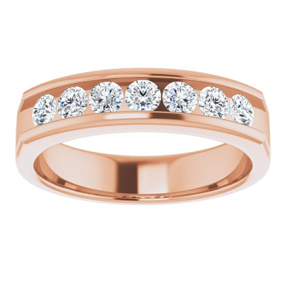 7/8 CTW Natural Diamond Band, 5.3 mm