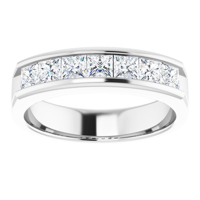 1 3/8 CTW Natural Diamond Band, 5.35 mm