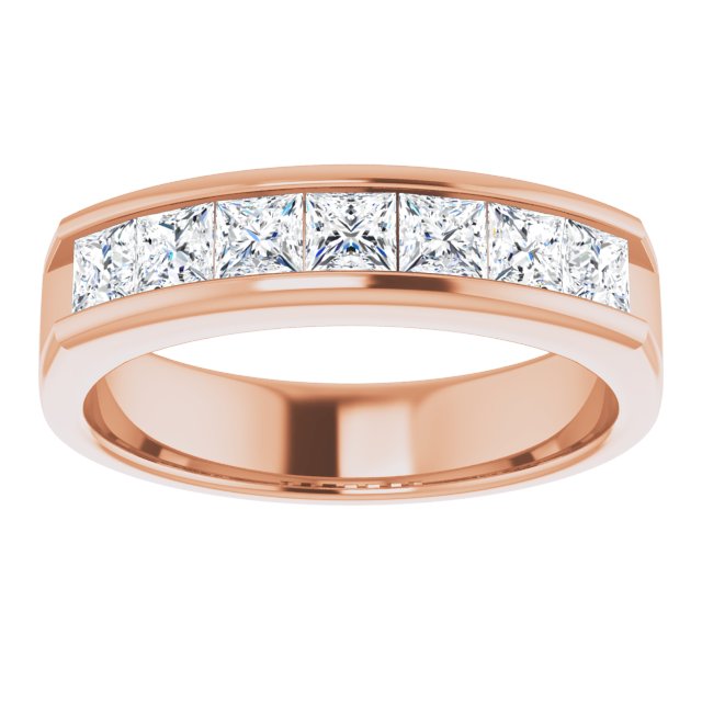 1 3/8 CTW Natural Diamond Band, 5.35 mm