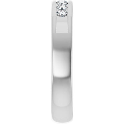 3/8 CTW Natural Diamond Band, 4.6 mm