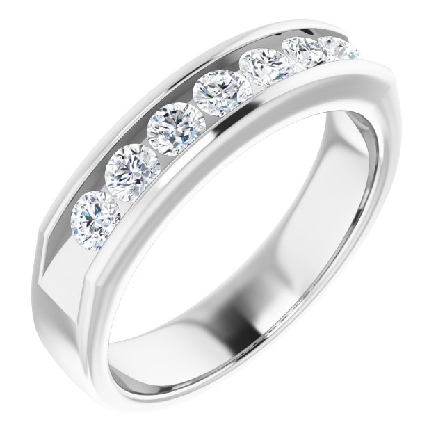 7/8 CTW Natural Diamond Band, 5.3 mm