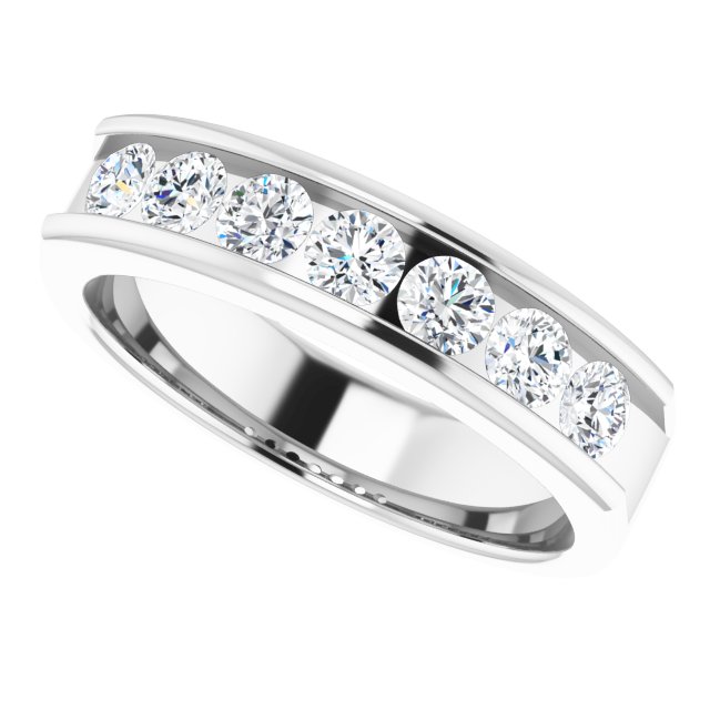 1 CTW Natural Diamond Band, 5.6 mm
