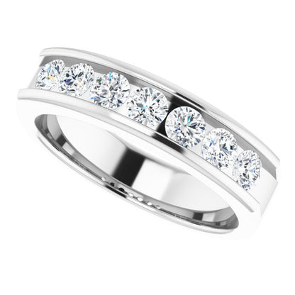 1 CTW Natural Diamond Band, 5.6 mm