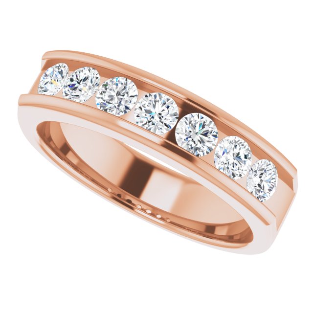 1 CTW Natural Diamond Band, 5.6 mm