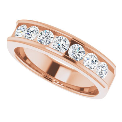 1 CTW Natural Diamond Band, 5.6 mm
