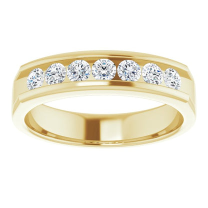3/4 CTW Natural Diamond Band, 5.1 mm