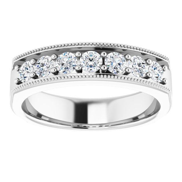 7/8 CTW Natural Diamond Band, 5.7 mm