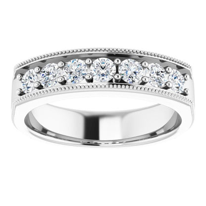 7/8 CTW Natural Diamond Band, 5.7 mm
