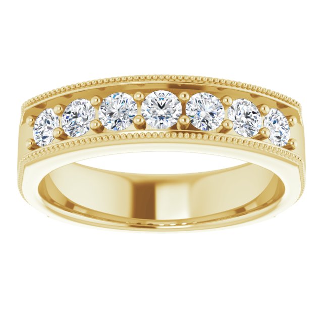 7/8 CTW Natural Diamond Band, 5.7 mm