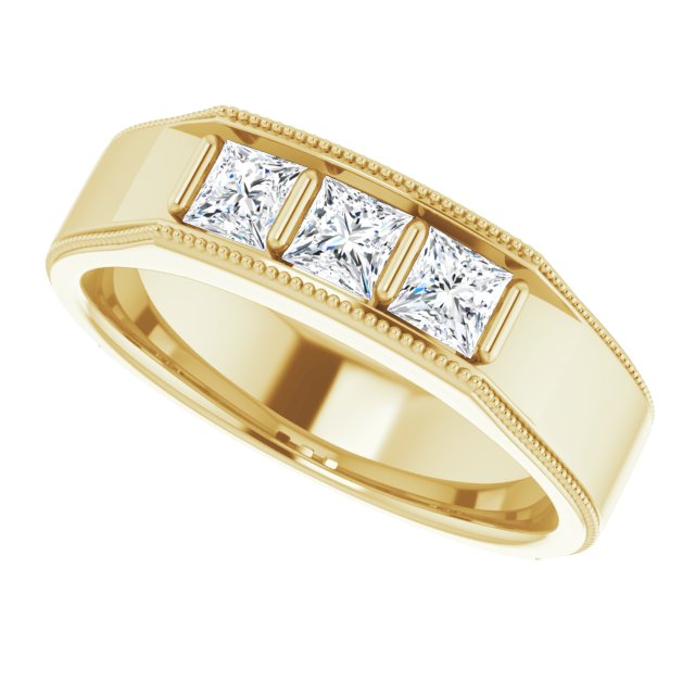 3/4 CTW Natural Diamond Band, 6 mm