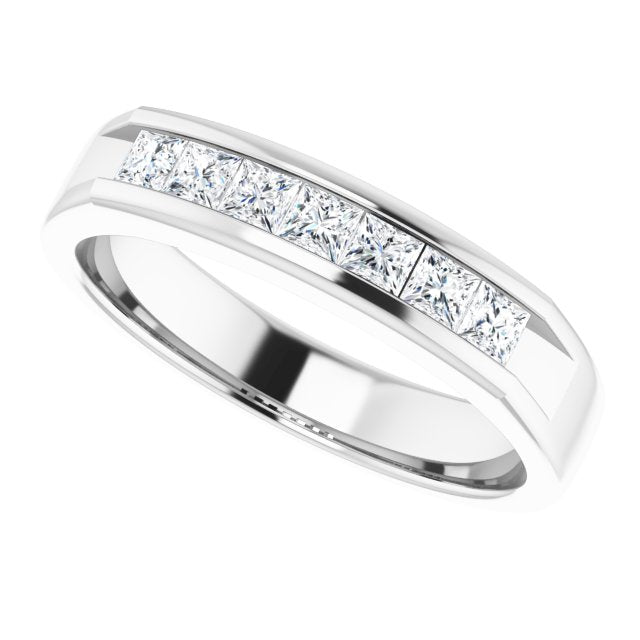 3/4 CTW Natural Diamond Band, 5.1 mm