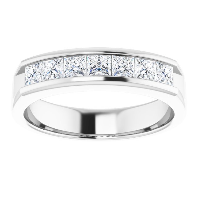 1 1/8 CTW Natural Diamond Band, 5.1 mm