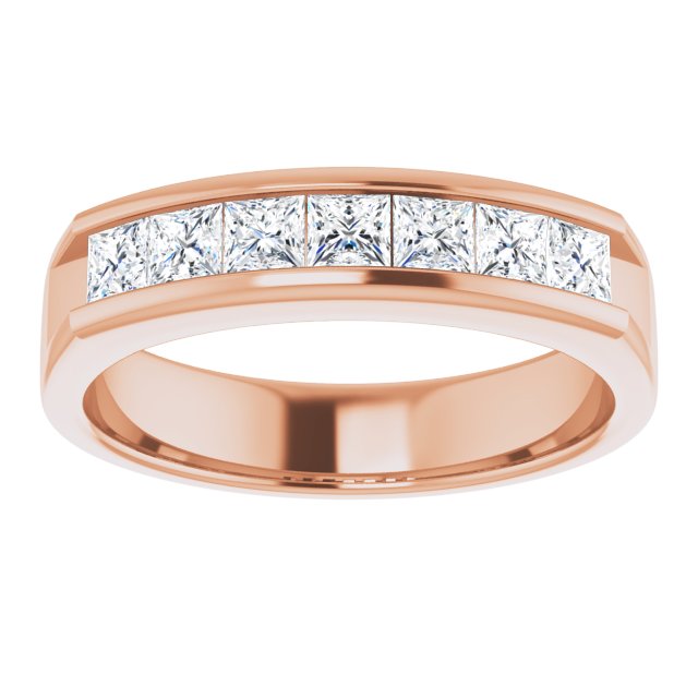 1 1/8 CTW Natural Diamond Band, 5.1 mm