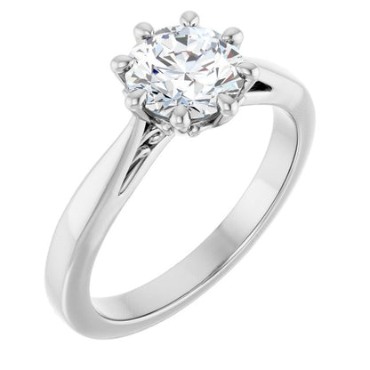 Matching Band for Oval Engagement Ring