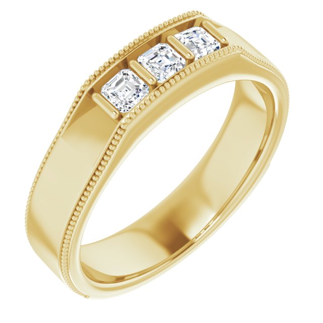 3/8 CTW Natural Diamond Band, 5.25 mm