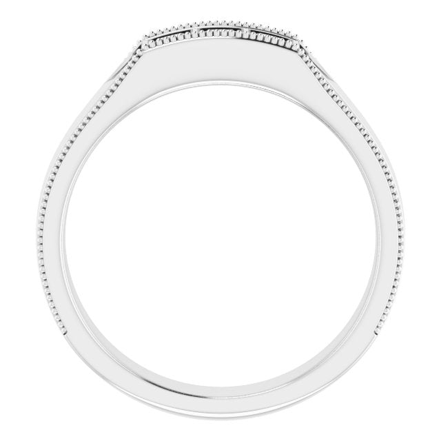 3/8 CTW Natural Diamond Band, 5.25 mm