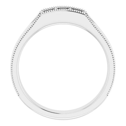 3/8 CTW Natural Diamond Band, 5.25 mm