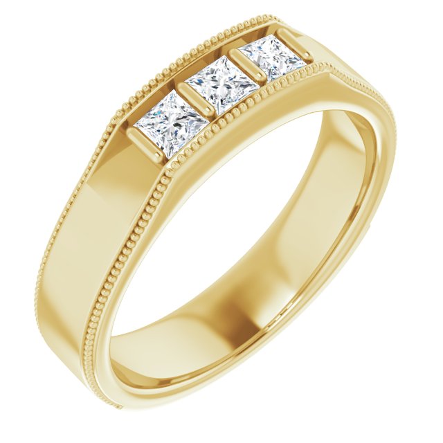1/2 CTW Natural Diamond Band, 6 mm