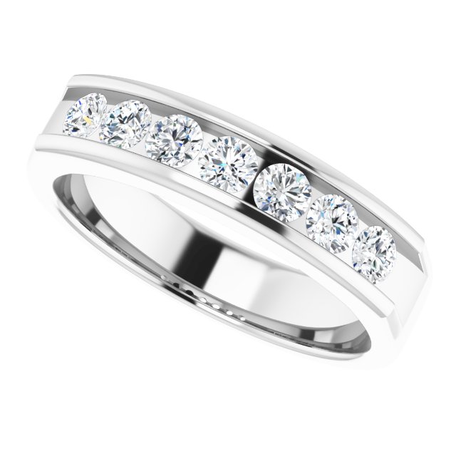 7/8 CTW Natural Diamond Band, 5.3 mm