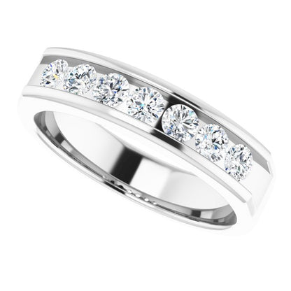 7/8 CTW Natural Diamond Band, 5.3 mm