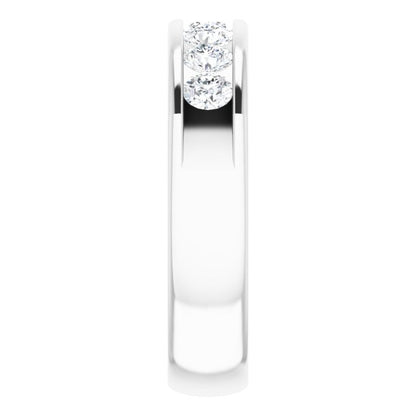1 CTW Natural Diamond Band, 5.6 mm