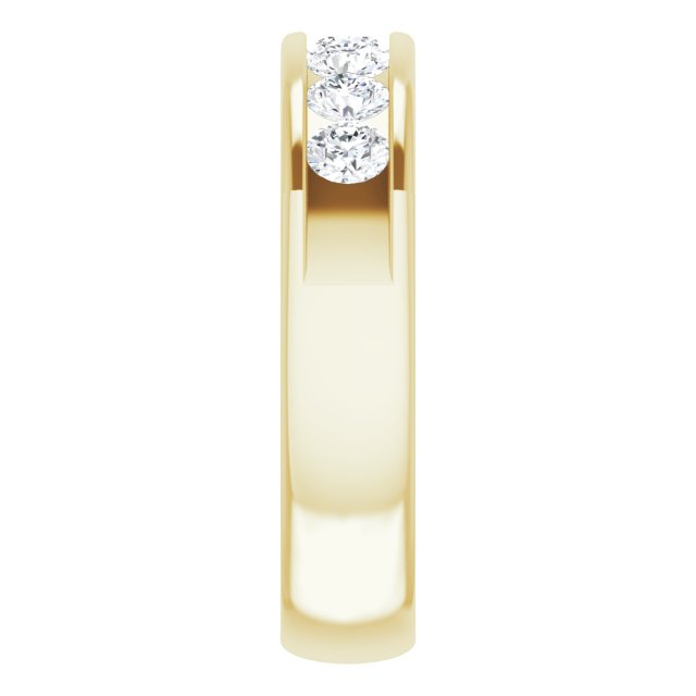 1 CTW Natural Diamond Band, 5.6 mm