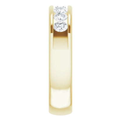 1 CTW Natural Diamond Band, 5.6 mm
