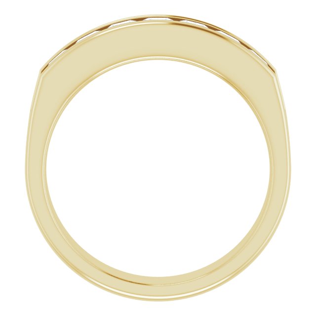1 3/8 CTW Natural Diamond Band, 5.35 mm