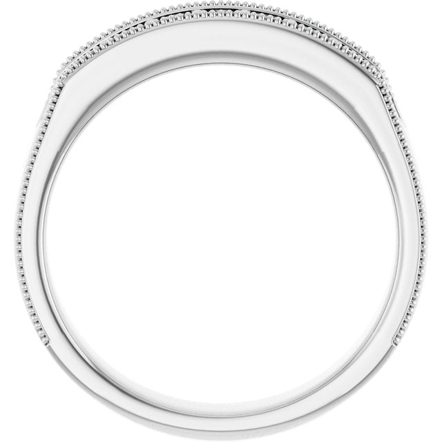 3/8 CTW Natural Diamond Band, 5 mm