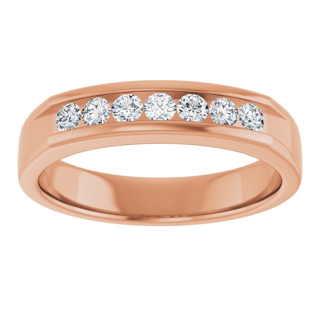 3/8 CTW Natural Diamond Band, 4.6 mm