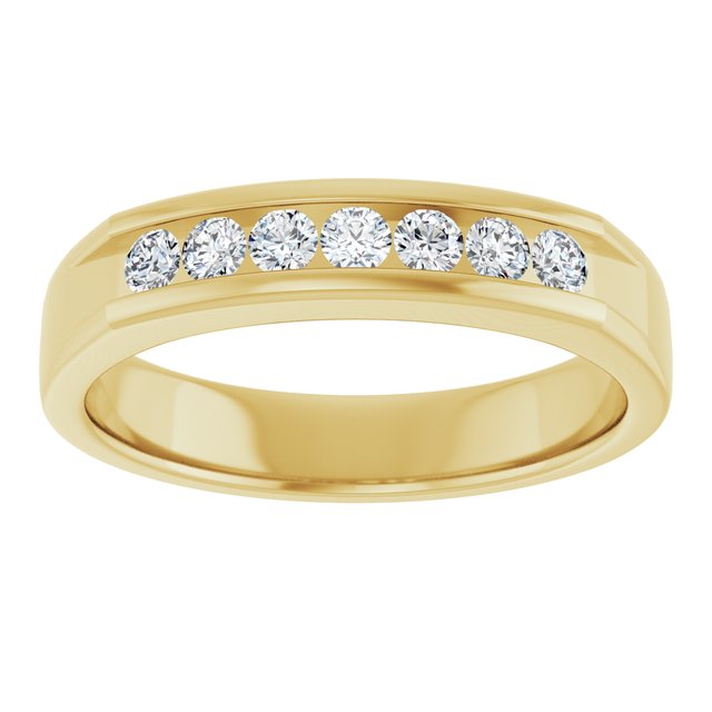 3/8 CTW Natural Diamond Band, 4.6 mm
