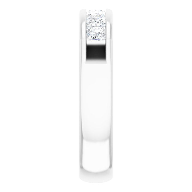 1 1/8 CTW Natural Diamond Band, 5.1 mm
