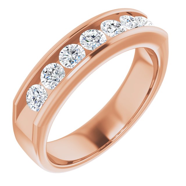1 CTW Natural Diamond Band, 5.6 mm