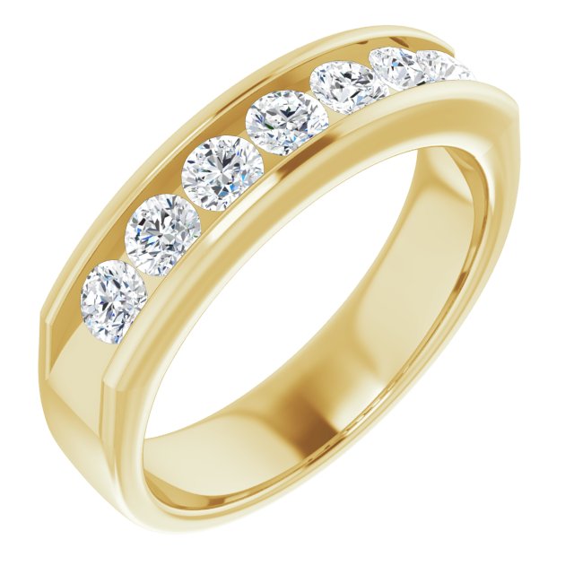 1 CTW Natural Diamond Band, 5.6 mm
