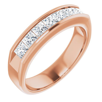1 3/8 CTW Natural Diamond Band, 5.35 mm