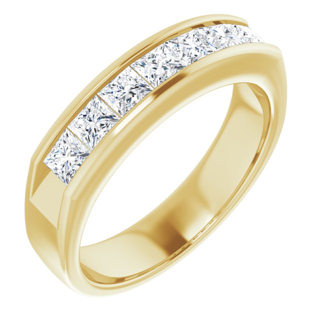 1 3/8 CTW Natural Diamond Band, 5.35 mm