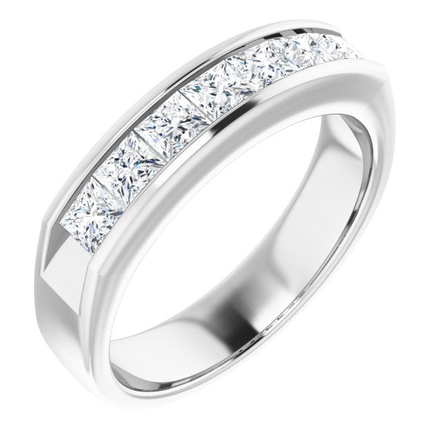 1 3/8 CTW Natural Diamond Band, 5.35 mm