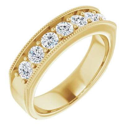 1 CTW Natural Diamond Band, 6 mm