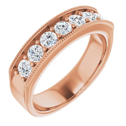 1 CTW Natural Diamond Band, 6 mm