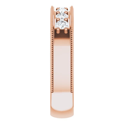 3/4 CTW Natural Diamond Band, 5.5 mm
