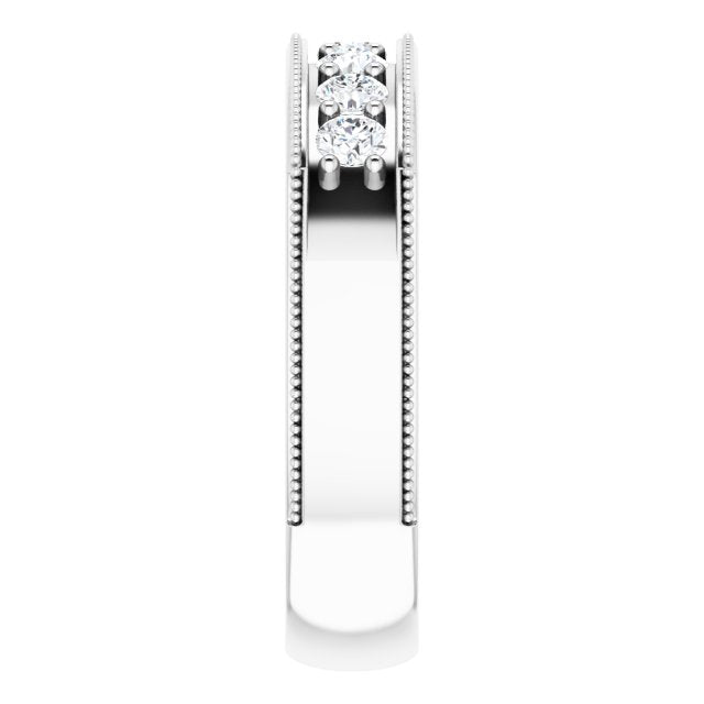 3/4 CTW Natural Diamond Band, 5.5 mm