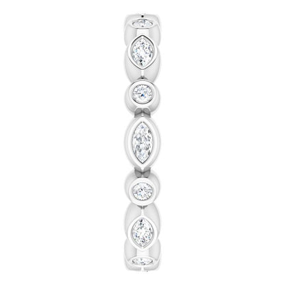 1/3 CTW Natural Diamond Eternity Band, 2.64 mm